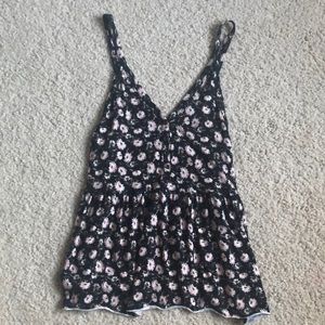 daisy babydoll tank top